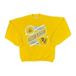 Vintage Wolf & Sons Western Michigan University Crew Neck Sweatshirt - Size XL